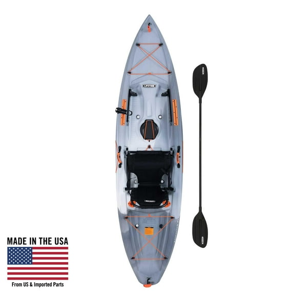 Lifetime Tamarack Pro-Comfort 10 ft 3 in Sit-On-Top Kayak with Paddle, Eclipse Fusion (91058)