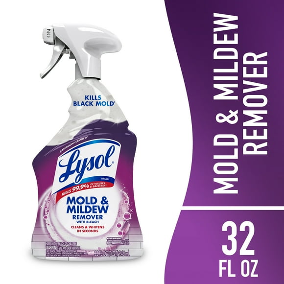 Lysol, Mold & Mildew Foamer with Bleach, Removes Stains, 32 oz