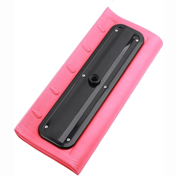 Tuscom Snow Roof Rake with Telescoping Pole - Non-Scratch EVA Foam Scraper for Roof, Solar Panel, and Vehicle Snow Removal, Lightweight Adjustable Extension Pole(15.74in Head)