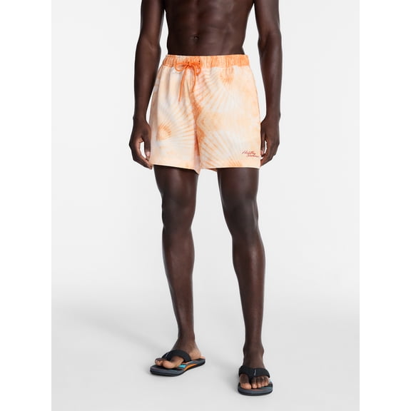 Hot Boy Summer by Megan Thee Stallion Men’s 5'' inseam Mesh Swim Shorts, Sizes S-3XL