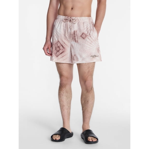 Hot Boy Summer by Megan Thee Stallion Men’s 5'' inseam Mesh Swim Shorts, Sizes S-3XL