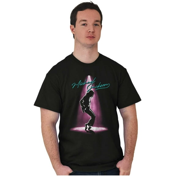 Michael Jackson Toe Stand Dance Men's Graphic T Shirt Tees Brisco Brands S