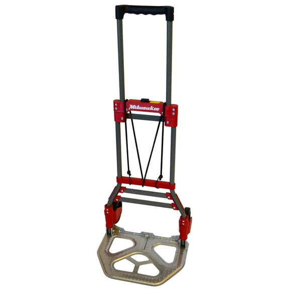 Milwaukee's Foldup Hand Truck Is Light Weight and has a 150 lb. Load capacity.