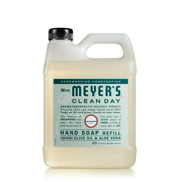 Mrs. Meyer's Hand Soap Refill, Birchwood, 33 oz