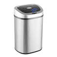 thumbnail image 1 of Nine Stars Automatic Kitchen Trash Can, 21 Gallon Stainless Steel, Motion Sensor Hands-free Soft-close Lid Garbage Bin, Silver Stainless Steel, 1 of 5