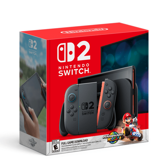 Open Box Nintendo Switch 2 + Mario Kart World Bundle