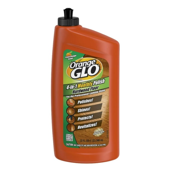 ORANGE GLO Hardwood Floor 4-in-1 Monthly Polish, 24 fl. oz.