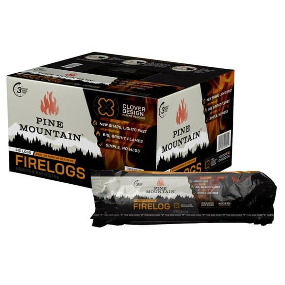 Pine Mountain 3-Hour Firelogs, 6 Count