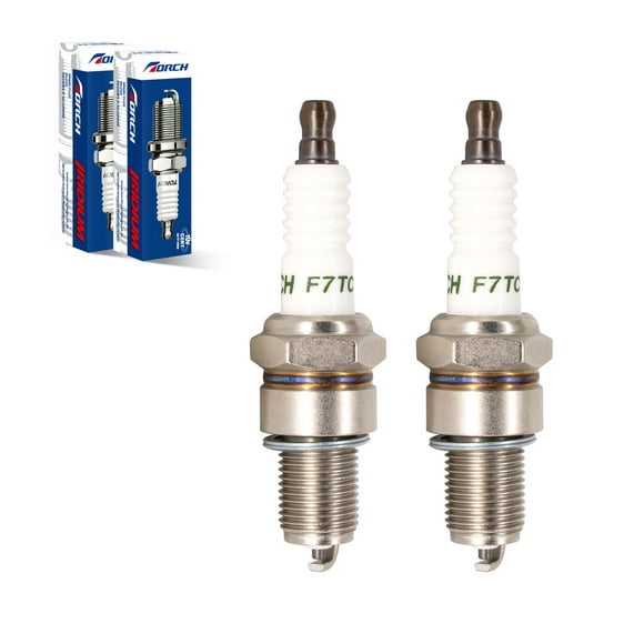 PK2 TORCH F7TC Spark Plug Replace for NGK 3785 BP7ES Spark Plug, Compatible with GX120 160 200 240 270 340 390 Generator Lawnmower Tractor Go Kart Mini Bike Polishing Machine 168F 168FA 168FB, OEM