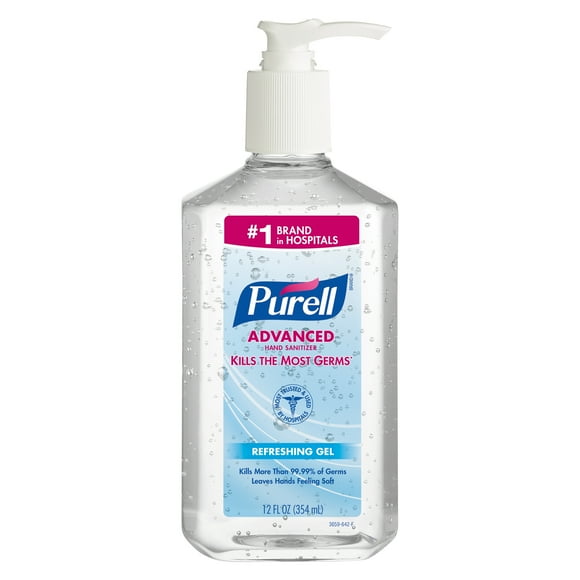 PURELL Advanced Hand Sanitizer - 12 fl oz Table Top Pump Bottle