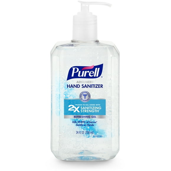 PURELL® Advanced Hand Sanitizer Refreshing Gel, 24 oz Pump Bottle (Adult)
