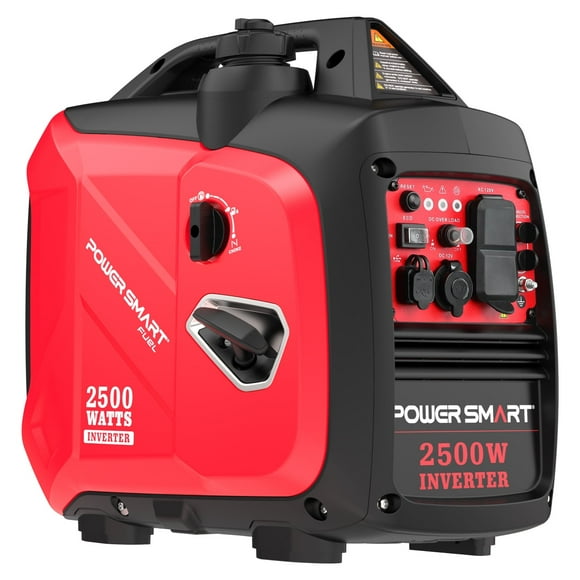 PowerSmart 2500W Portable Inverter Gas Generator Super Quiet Low Oil Shutdown Low Noise for Camping