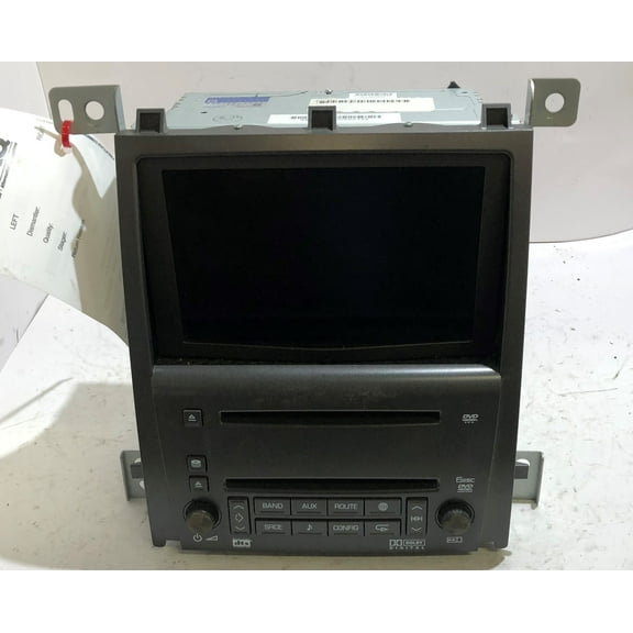Pre-Owned 09-11 Cadillac STS AM FM CD DVD Player Radio Receiver w/ Navigation OEM LKQ - Verify Specific Vehicle Fitment In Description - (Good)