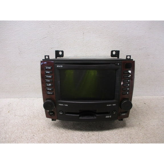 Pre-Owned 2006 2007 Cadillac CTS AM FM CD DVD Mp3 GPS Navigation Radio 10373846 OEM LKQ - Verify Specific Vehicle Fitment In Description - (Good)