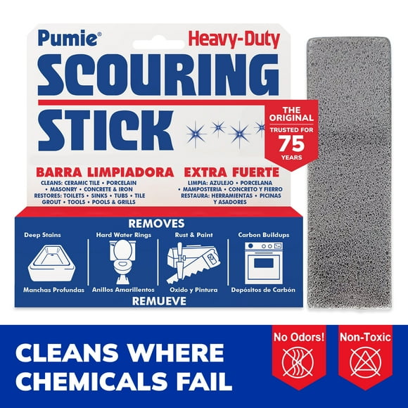 Pumie Scouring Stick Indoor and Outdoor Cleaner, 1 Count