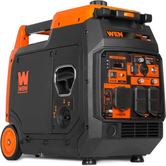 WEN Quiet and Lightweight 4800-Watt Dual Fuel RV-Ready Electric Start Portable Inverter Generator with Fuel Shut Off and CO Watchdog (DF480iX)