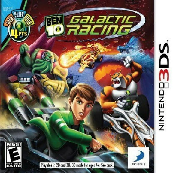 Restored Ben 10: Galactic Racing (Nintendo DS, 2011) (Refurbished)