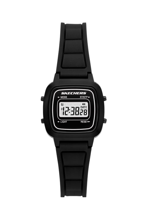 Women's Alta Digital Chronograph, Black Polycarbonate Wristwatch, SR2138W