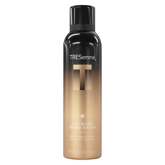 TRESemm Lacquer Shine Spray for Brilliant Gloss + Humidity Control, A-LIST Collection Developed Safe for All Hair Types,  5.3 oz