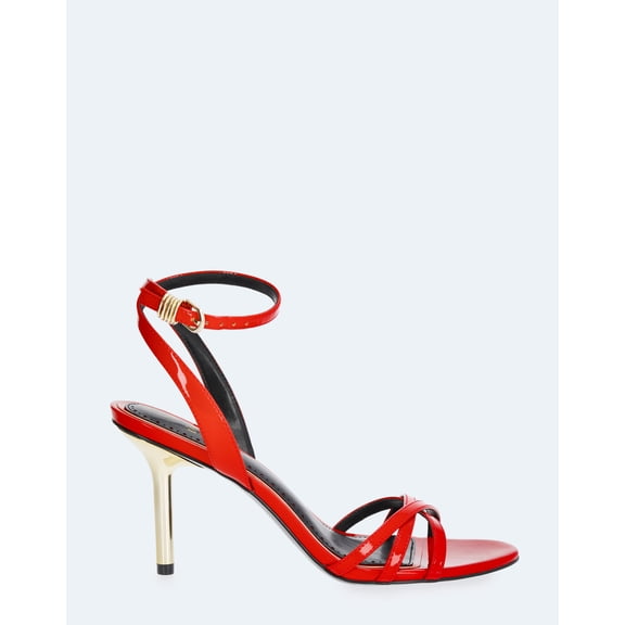Devil Wears Prada Scoop Collection Women's Strappy Stiletto Heels