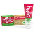 thumbnail interactive-video image 1 of hello Fresh Watermelon Fluoride Free Kids Toothpaste, 4.2 Oz Tube, 1 of 16